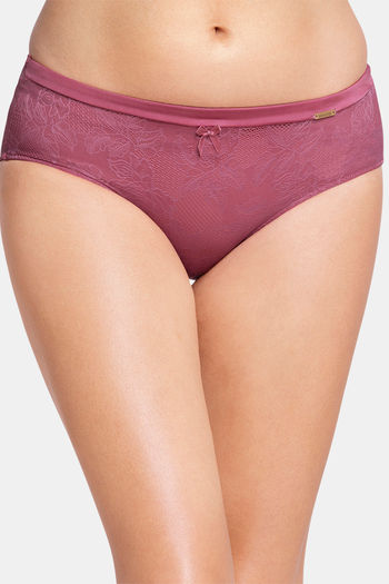 Buy Amante Low Rise Three-Fourth Coverage Hipster Panty - Malaga