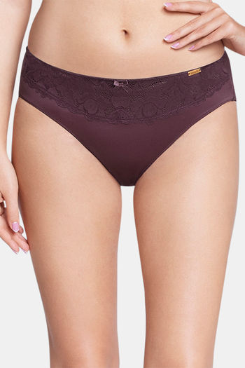 Buy Grey & Pink Panties for Women by Fig Online