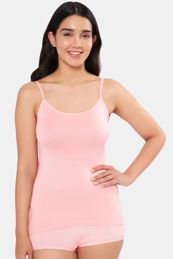 Buy Franato Women Seamless Full Slip Long Spaghetti Strap Basic Camisole  Slip Dress Online at desertcartINDIA