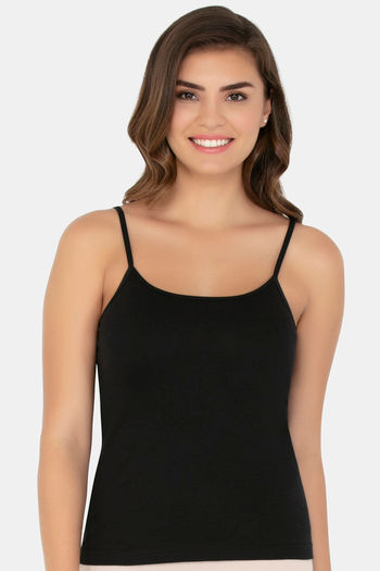 Buy Amante Cotton Camisole - Black at Rs.295 online
