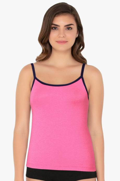 Cotton Camisole - Neon Pink