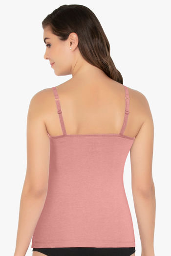 Silhouette Camisole In Rose Tan