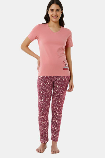 Buy Zivame Plush Velour Knit Poly Loungewear Pants - Dark Sea at Rs.558  online