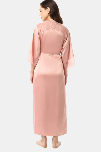 Amante Polyamide Robe - Mellow Rose