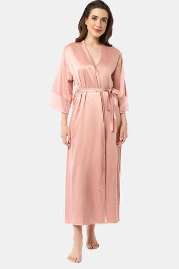 Amante Polyamide Robe - Mellow Rose