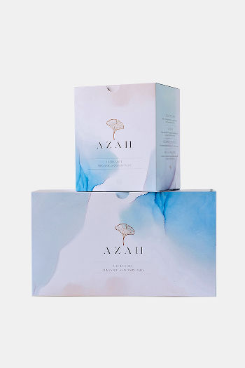 Buy Azah Ultra-Soft Organic Sanitary Pads (Box of 40 pads: Regular Size -  Pack of 1) - White at Rs.519 online