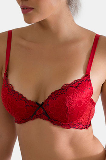 Zivame 36A Red Push Up Bra in Jaipur - Dealers, Manufacturers & Suppliers -  Justdial