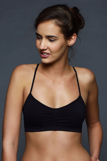 Buy Zivame Double Layered Non Wired Medium Coverage Bralette