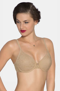 Buy Prag Double Layered Non Wired Medium Coverage T-Shirt Bra - White at  Rs.365 online