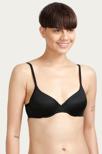 See What the Same T-Shirt Bra Looks Like on A, B, C, and D Cups