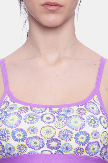 Buy Brag Teens Padded Wirefree T-Shirt Bra - Neon Purple at Rs.499 online