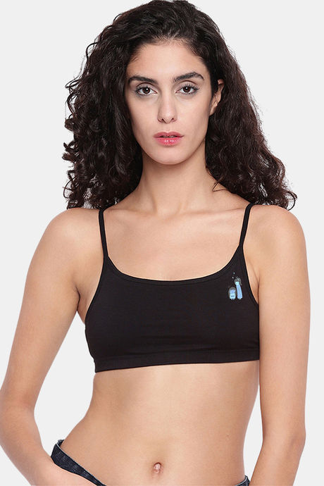 Buy Zivame Girls Double Layered Non Wired Full Coverage Racerback Beginner Sports  Bra (Pack of 2) - Roebuck at Rs.569 online