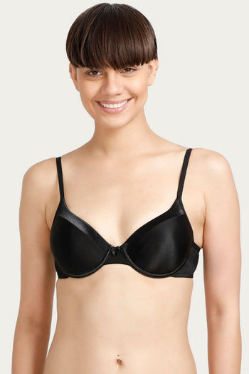 Buy Amante Satin Edge Padded Wired 3/4th Coverage T-Shirt Bra