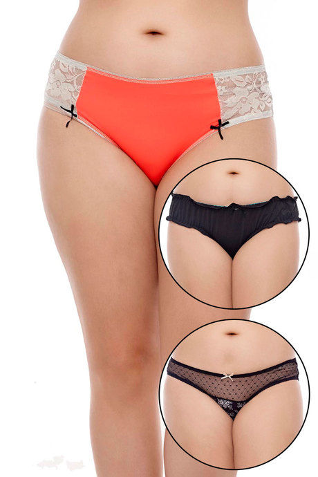 Buy Zivame Ultra Soft Bring Me Sheer Bikini Brief Pack of 3