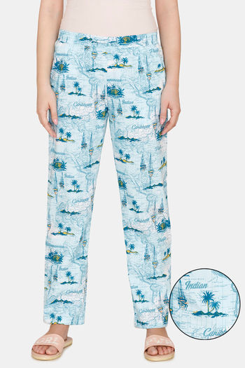 Buy Mombo Woven Pyjama - Lt Blue