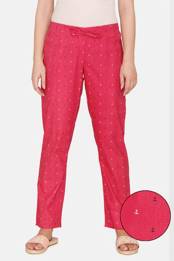 Buy Mombo Woven Pyjama - Red