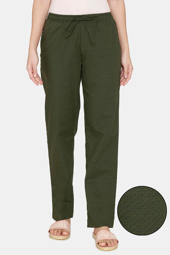 Buy Mombo Woven Pyjama - Olive Green