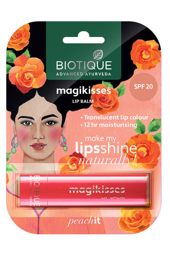 Buy Magikisses Lip Balm (PEACH IT )