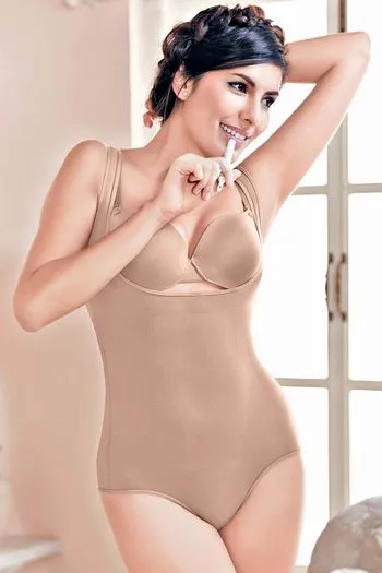 Enamor Seamless Torso Slimmer Body Suit With A Sling
