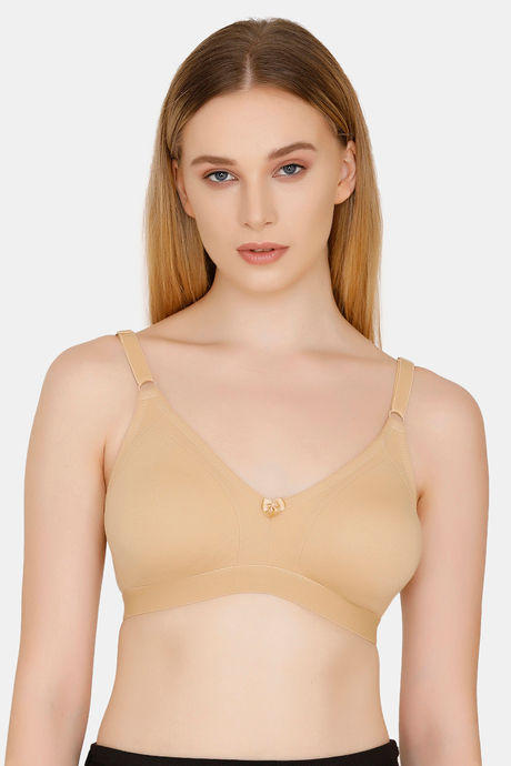 Buy Bwitch Non Padded Wirefree Cotton Lined T-Shirt Bra - Skin at Rs.699  online