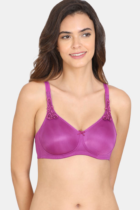 Breezies Set of 2 Microfiber Bras with Satin Trim and UltimAir