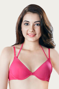Buy Amante Comfort Padded Wired Bra- Pink