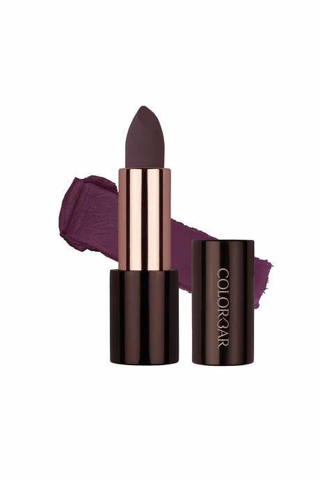 colorbar purple lipstick