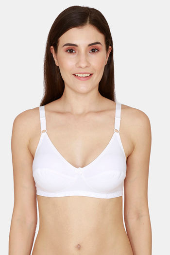 Buy College Girl Double Layered Non-Wired 3/4th Coverage Sag Lift Bra - White