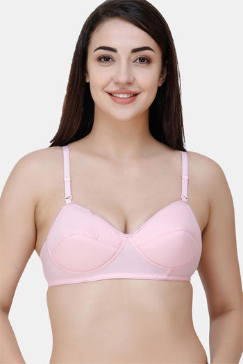 Buy Marks & Spencer Single Layered Non Wired Full Coverage Cami Bra -  Medium Grey Mix at Rs.765 online