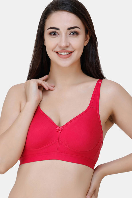 Buy College Girl Double Layered Non Wired Full Coverage T-Shirt Bra - Hot  Pink at Rs.999 online