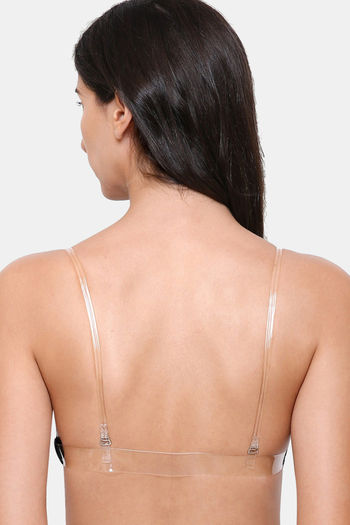 Buy Zivame Beautiful Basics Double Layered Non Wired Full Coverage Backless  Bra - Violet Tulip at Rs.292 online