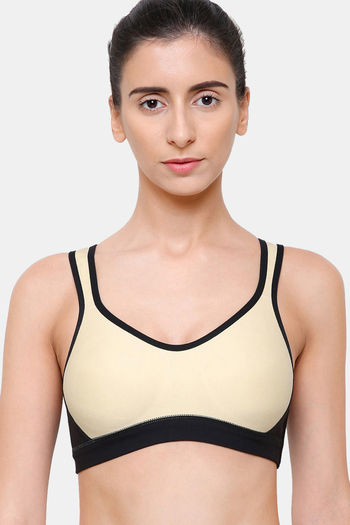 Buy Marks & Spencer Padded Non Wired Full Coverage Super Support Bra -  Black Mix at Rs.1374 online