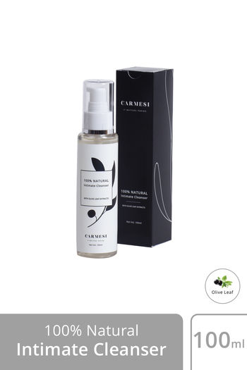 Buy Carmesi All-Natural Intimate Cleanser for Women - With Anti-Bacterial properties of Olive Leaf - 100 ml