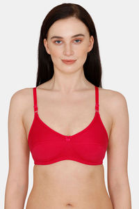 Buy Coucou Essentials Double Layered Non Wired Meidum+ Coverage T-Shirt Bra - Fuchsia Pink