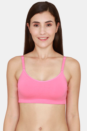 Buy Coucou Essentials Double Layered Non Wired Medium Coverage T-Shirt Bra - Pink Lemonade