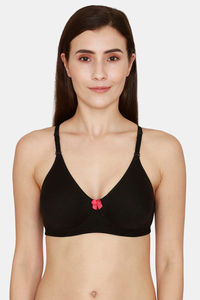 Buy Coucou Essentials Double Layered Non Wired Medium+  Coverage T-Shirt Bra - Anthracite