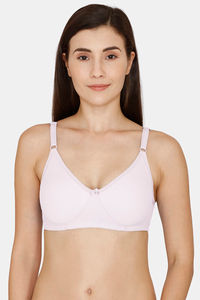 Buy Coucou Essentials Double Layered Non Wired 3/4th Coverage T-Shirt Bra - Bare Pink