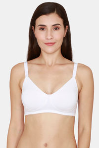 Buy Coucou Essentials Double Layered Non Wired 3/4th Coverage T-Shirt Bra - Bright White