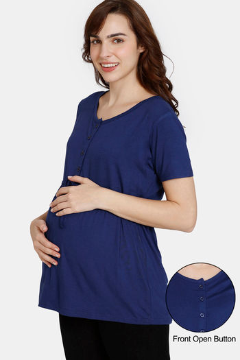 Buy Coucou Maternity Knit Top - Very Peri