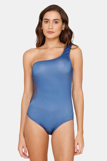 Buy Coucou Slip-On Bodysuit - Navy Peony at Rs.1035 online