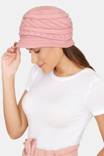 Buy Coucou Winter Hats - Coral Pink
