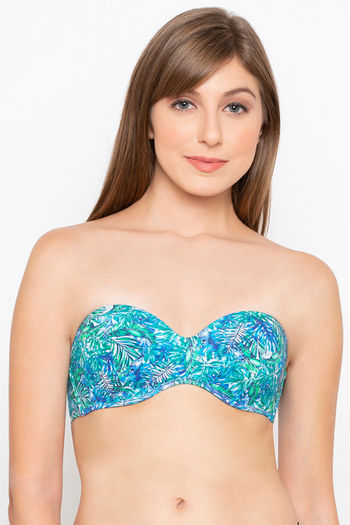 Candyskin Padded Non Wired Full Coverage Super Support Bra - Rainbow
