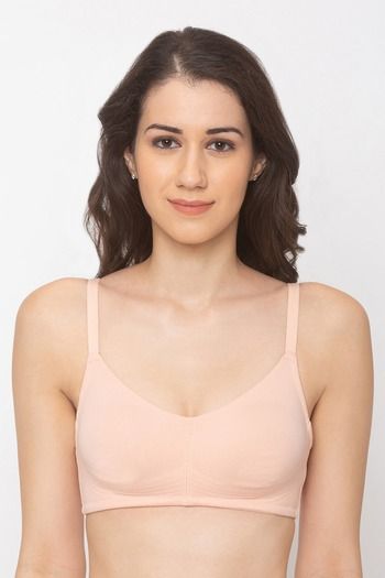 Buy Zivame Women's Polyester Cotton Non Padded Underwire_Type.Value Casual  Full Coverage Super Support Bra (ZI10ITCOREPURPE034DD_Pink_34DD) at