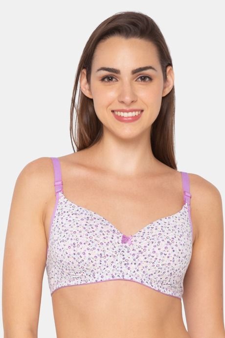 Buy Candyskin Padded Non Wired Full Coverage Super Support Bra - Blue at  Rs.599 online