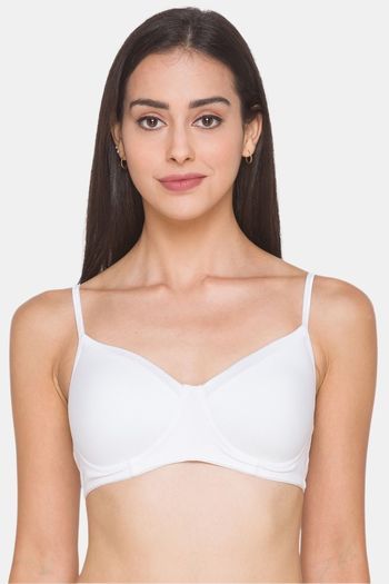 Buy Candyskin Padded Non Wired Full Coverage T-Shirt Bra - White