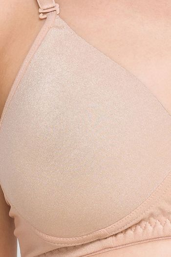 Buy Candyskin Padded Non Wired Full Coverage T-Shirt Bra - Beige at Rs.543  online