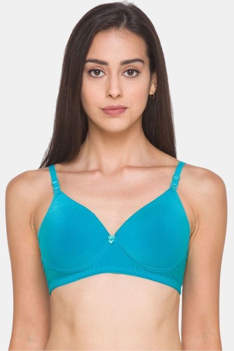 Buy Candyskin Padded Non Wired Full Coverage T-Shirt Bra - Blue at Rs.543  online