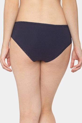 Buy Candyskin Medium Rise Full Coverage Bikini Panty (Pack of 3