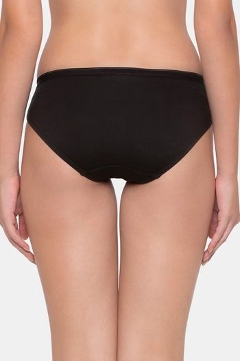 Buy Candyskin Medium Rise Full Coverage Bikini Panty (Pack of 3