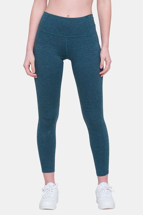 Buy Sea Green Leggings for Women by ROCK.IT Online | Ajio.com